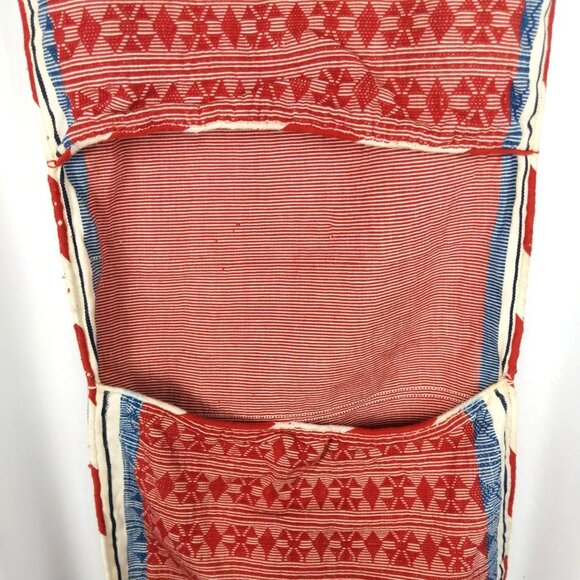 Vintage Alforja Saddle Bag Indigenous Native Textile Double Loomed - Picture 5 of 7